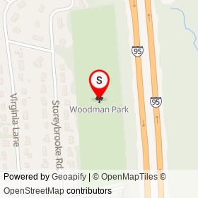 Woodman Park on , Newburyport Massachusetts - location map