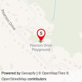 Pearson Drive Playground on Pearson Drive, Newbury Massachusetts - location map