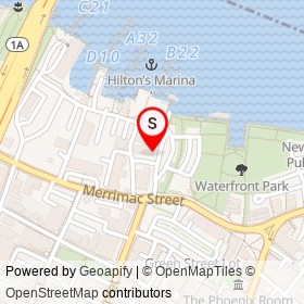 Port City Sandwich Co. on Merrimac Street, Newburyport Massachusetts - location map