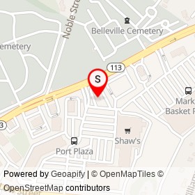 McDonald's on Storey Avenue, Newburyport Massachusetts - location map
