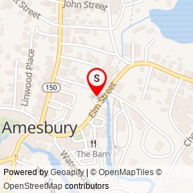 AL Prime on Elm Street, Amesbury Massachusetts - location map