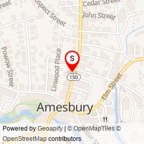 No Name Provided on Market Street, Amesbury Massachusetts - location map