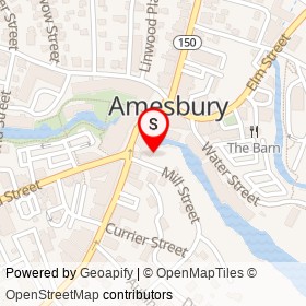 Ovedia on Main Street, Amesbury Massachusetts - location map