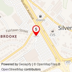 No Name Provided on Colebrooke Drive, Silver Hill Maryland - location map