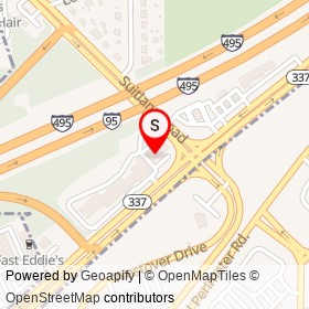 Quality Inn on Allentown Road, Camp Springs Maryland - location map