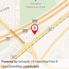 Exxon on Allentown Road, Suitland Maryland - location map
