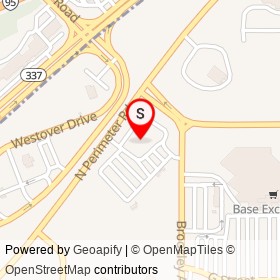 Joint Base Andrews Police Station on Westover Drive, Camp Springs Maryland - location map