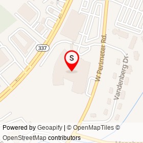 Malcolm Grow Medical Clinics and Surgery Center on West Perimeter Road, Camp Springs Maryland - location map