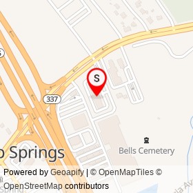 Woodsprings Suites on Allentown Road, Suitland Maryland - location map
