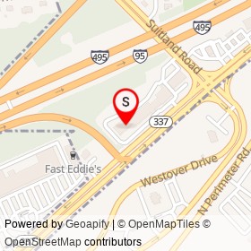 Rodeway Inn on Allentown Road, Camp Springs Maryland - location map