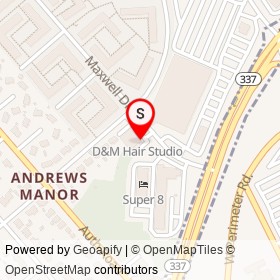 Sammy Laundry on Maxwell Drive, Morningside Maryland - location map