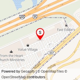 Rent-A-Center on Allentown Road, Suitland Maryland - location map
