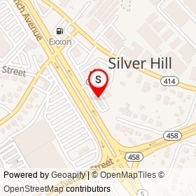No Name Provided on Branch Avenue, Silver Hill Maryland - location map