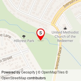 Hillcrest Heights on , Hillcrest Heights Maryland - location map