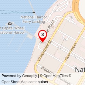 Nature's Table Cafe on National Plaza, National Harbor Maryland - location map