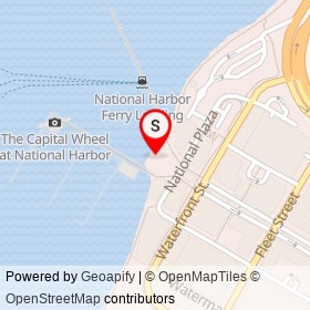 The Awakening on National Plaza, National Harbor Maryland - location map
