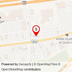 Bank of America on Oxon Hill Road, Oxon Hill Maryland - location map