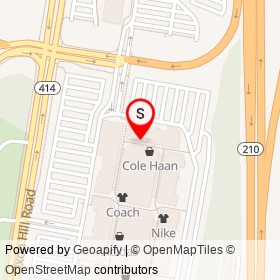 Hugo Boss on Tanger Boulevard, Oxon Hill Maryland - location map