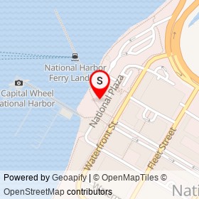 McCormick & Schmick's on National Plaza, National Harbor Maryland - location map