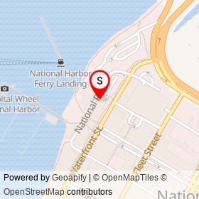 Ben & Jerry's on National Plaza, National Harbor Maryland - location map