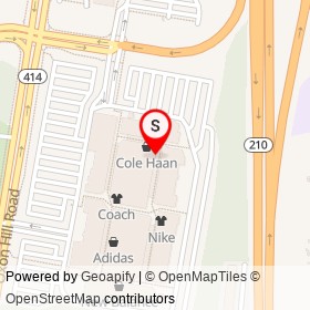 claire's on Tanger Boulevard, Oxon Hill Maryland - location map
