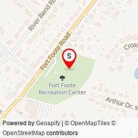 Fort Foote Recreation Center on , Fort Washington Maryland - location map