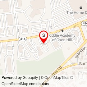 KFC on Oxon Hill Road, Oxon Hill Maryland - location map