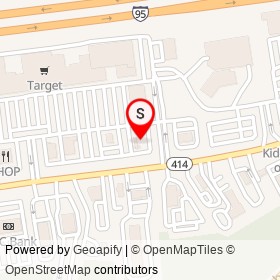 Checkers on Oxon Hill Road, Oxon Hill Maryland - location map