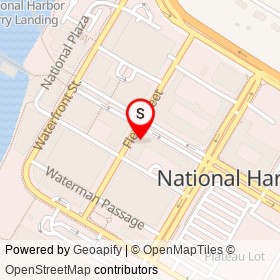 CVS Pharmacy on Fleet Street, National Harbor Maryland - location map
