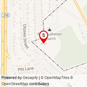 No Name Provided on Shawnee Drive, Forest Heights Maryland - location map