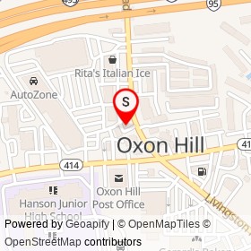 Marathon on Livingston Road, Oxon Hill Maryland - location map