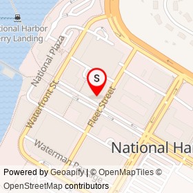 Potomac Gourmet Market on American Way, National Harbor Maryland - location map