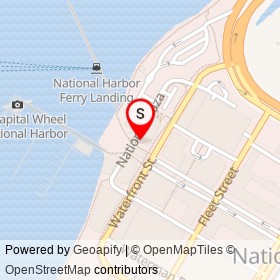 Potbelly on National Plaza, National Harbor Maryland - location map
