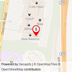 Columbia on Abbington Place, Oxon Hill Maryland - location map