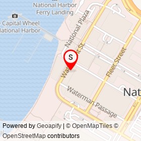 JoS. A. Bank on Waterfront Street, National Harbor Maryland - location map
