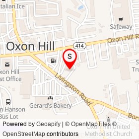 Pizza Italia / Frank's Sports Bar on Livingston Road, Oxon Hill Maryland - location map