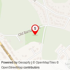 Barnaby Manor Oaks on , Hillcrest Heights Maryland - location map