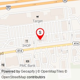 Bojangles' on Oxon Hill Road, Oxon Hill Maryland - location map