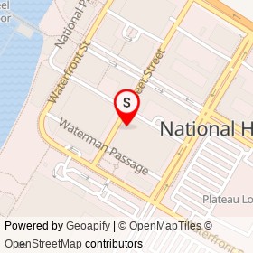 Bobby McKey's on Fleet Street, National Harbor Maryland - location map