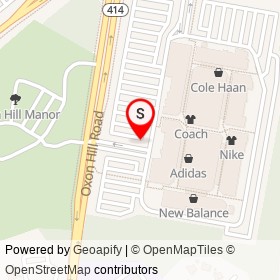 ChargePoint on Oxon Hill Road, Oxon Hill Maryland - location map