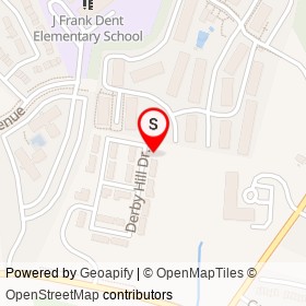 No Name Provided on Derby Hill Drive, Hillcrest Heights Maryland - location map