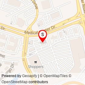 McDonald's on Largo Center Drive, Upper Marlboro Maryland - location map