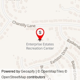 Enterprise Estates Recreation Center on , Mitchellville Maryland - location map