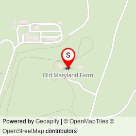 Old Maryland Farm on Park Place, Kettering Maryland - location map