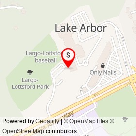 Largo-Lottsford Community Park on , Lake Arbor Maryland - location map