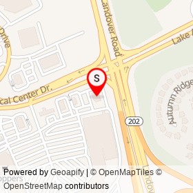 Applebee's on Largo Center Drive, Upper Marlboro Maryland - location map