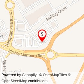 Chipotle on Ritchie Marlboro Road, Forestville Maryland - location map