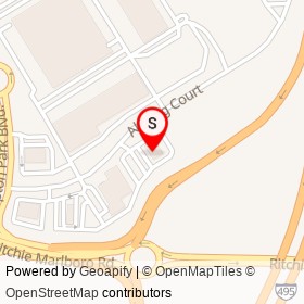 NFCU on Alaking Court, Largo Maryland - location map