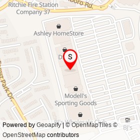 Bed Bath & Beyond on Ritchie Station Court, Capitol Heights Maryland - location map