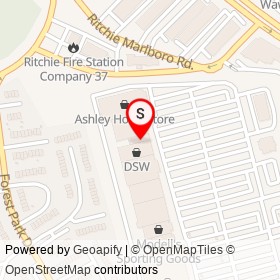 Lane Bryant on Ritchie Station Court, Capitol Heights Maryland - location map